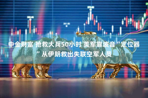 中金财富 抢救大兵50小时 美军靠波音“定位器”从伊朗救出失联空军人员