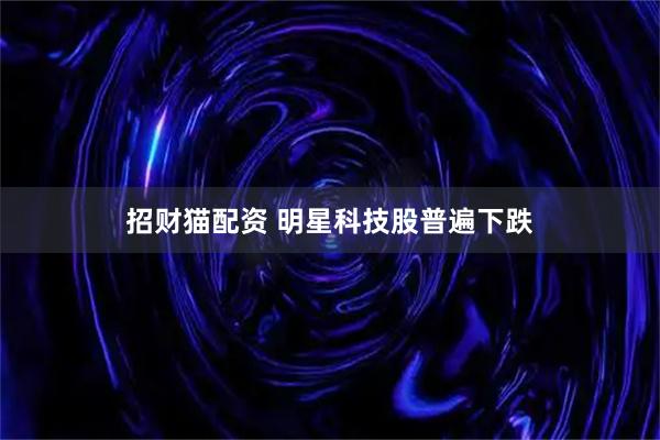 招财猫配资 明星科技股普遍下跌